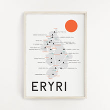 Eryri Map Print