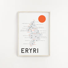 Eryri Map Print