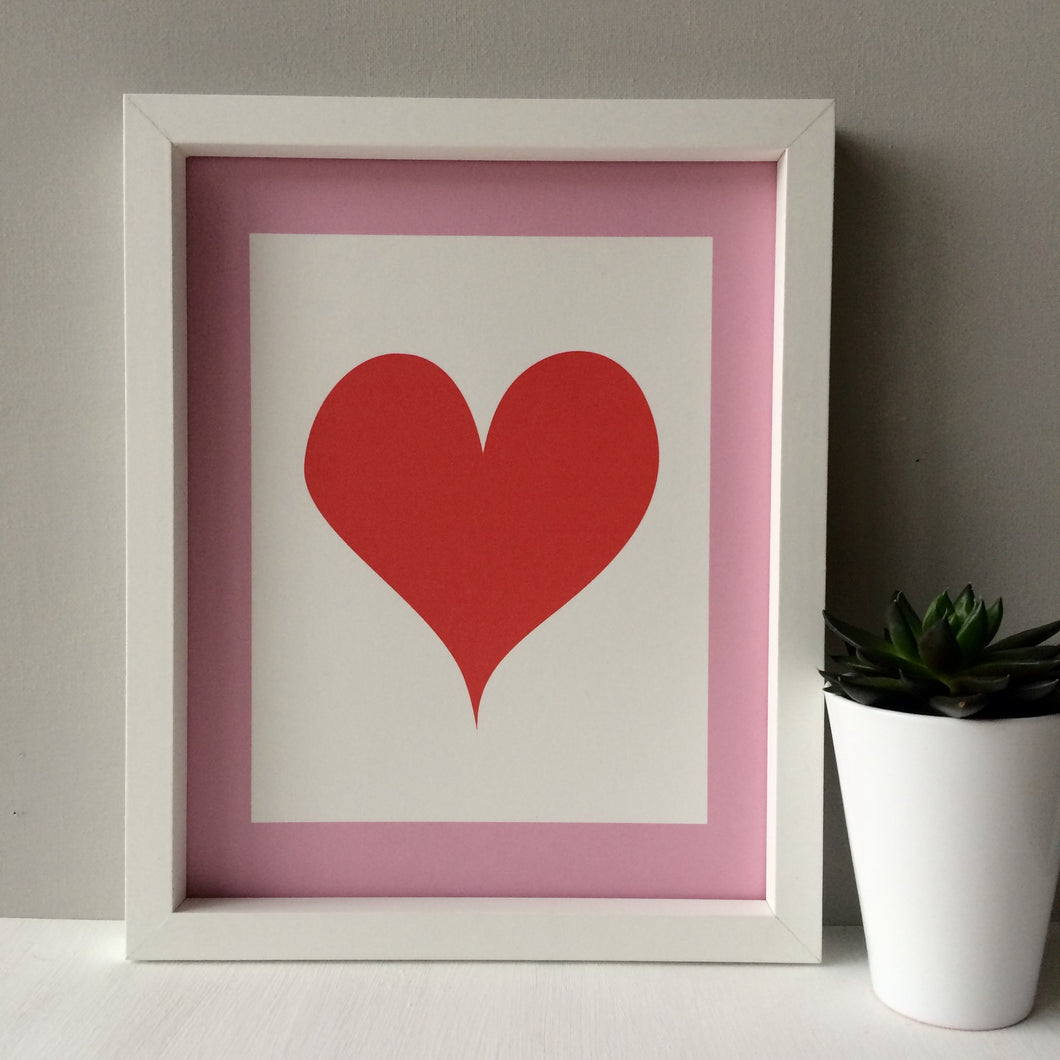 Heart Print