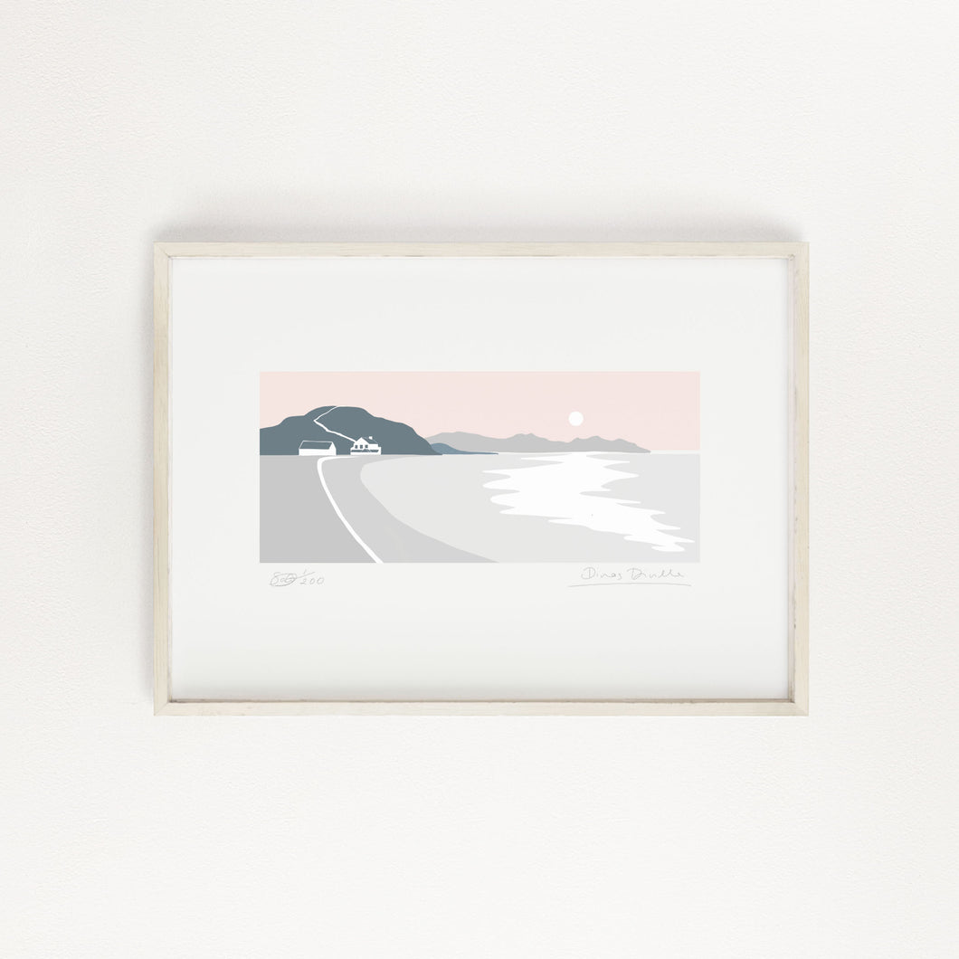 Dinas Dinlle Print