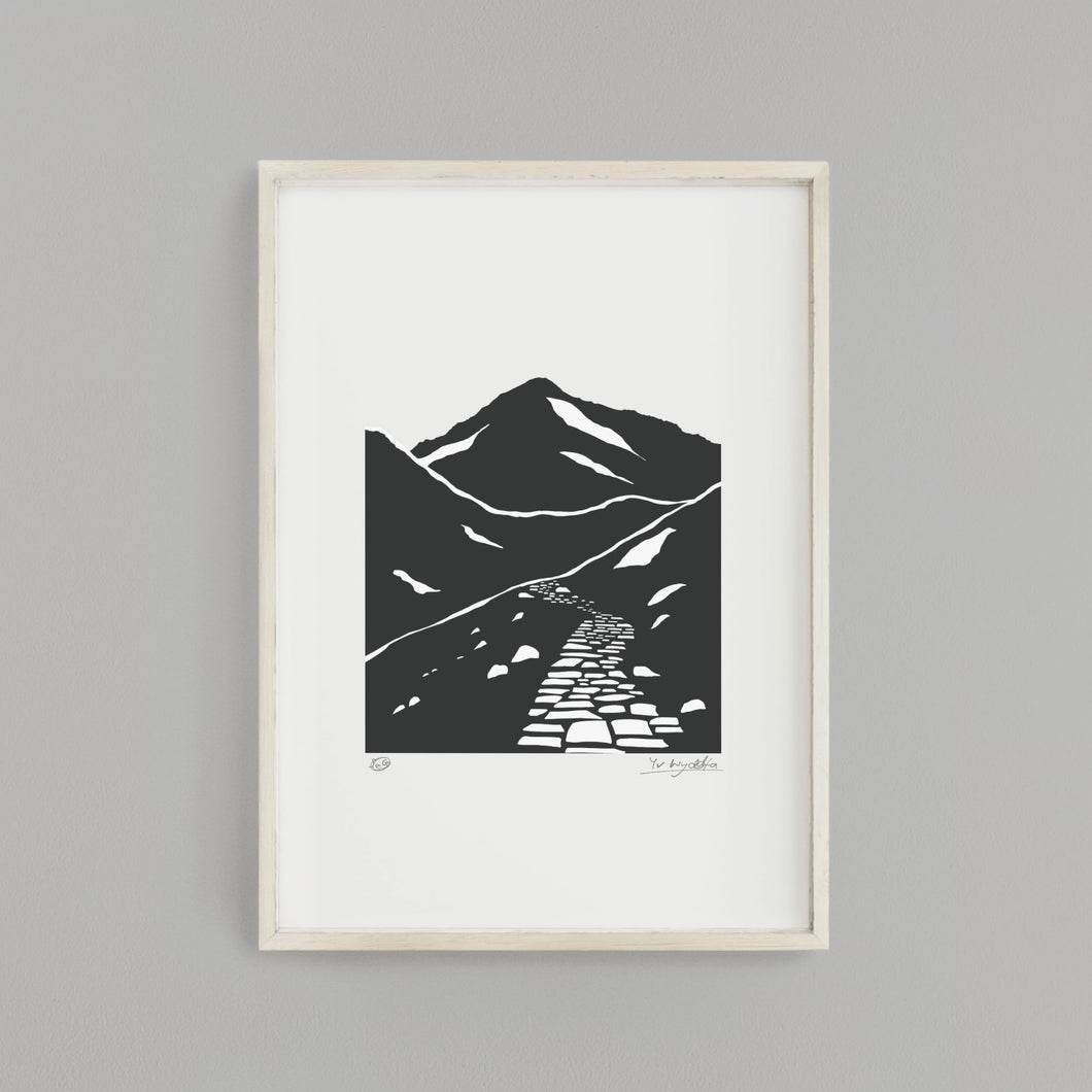 Yr Wyddfa Print