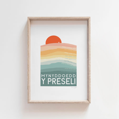 Preseli Mountains Print