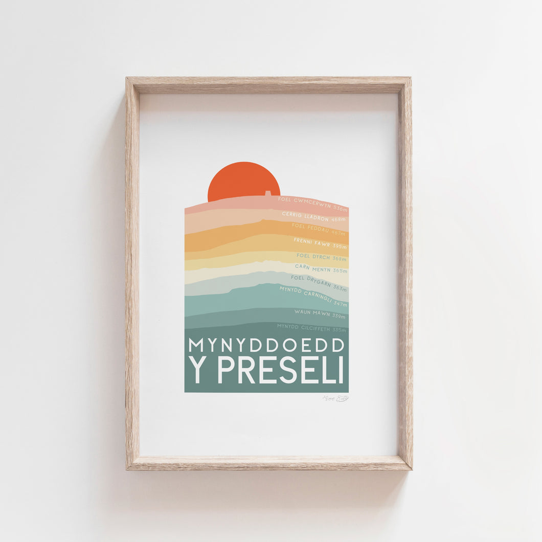 Preseli Mountains Print