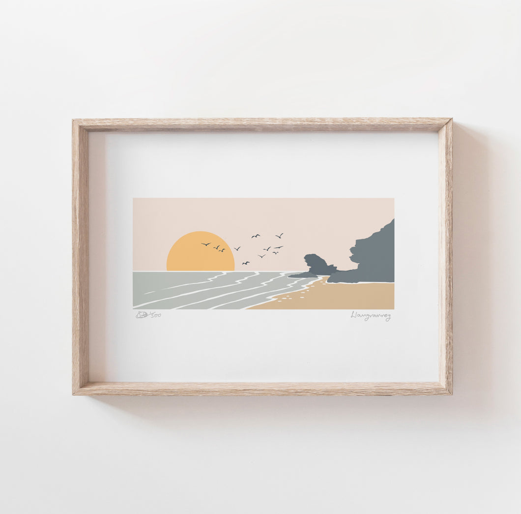 Print Llangrannog