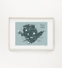 Ynys Môn Map Print