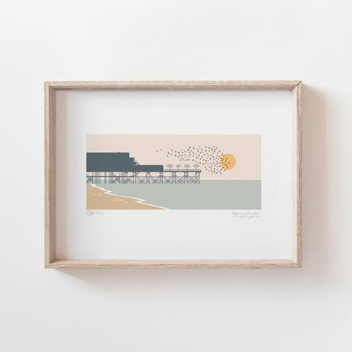 Aberystwyth Pier Print