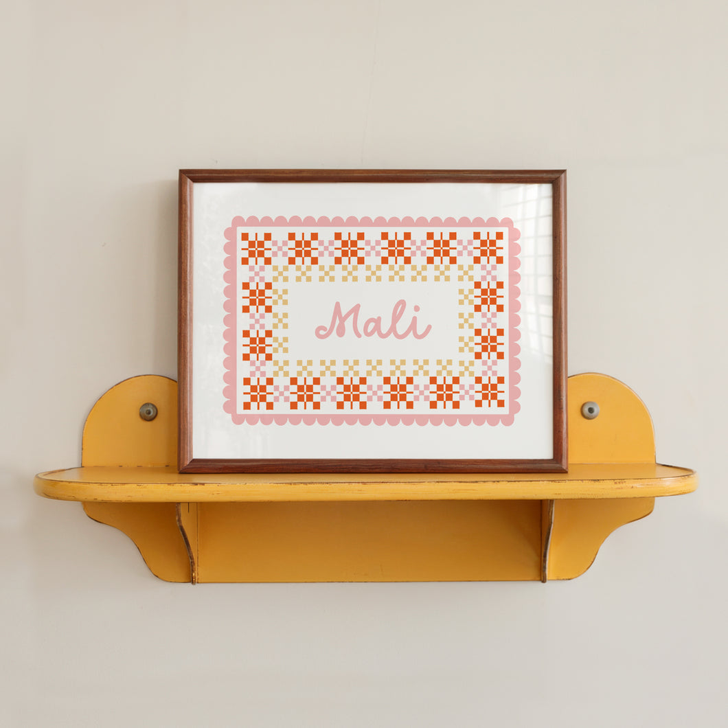 Personalised Name Print